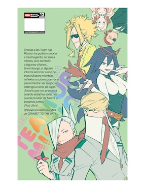 Manga My Hero Academia Team up Mission N.8