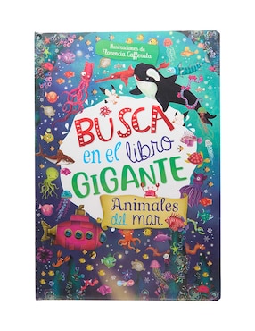 Libro Busca en el libro gigante animales del mar Dreams Art