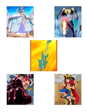 Estampas de One Piece Panini Coleccionable