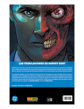 Cómic Two Face: Separations