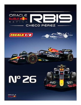 Coleccionable Red Bull F1 Rb19 0026
