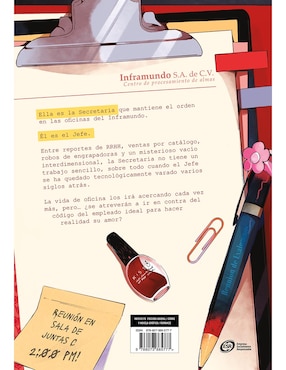Libro La Secretaria Del Inframundo De Montserrat Castro / Paulina Márquez