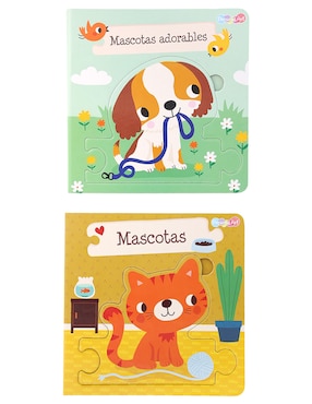 Set 2 libros Mascotas + Mascotas adorables de Dreams art Dreams art