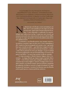 Libro Cómo ser un Estoico de Massimo Pigliucci
