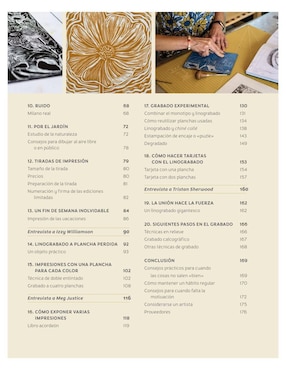 Libro Grabado En Linóleo De Sam Maeshall