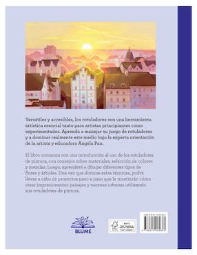 Libro Arte Con Rotuladores de Angela Pan