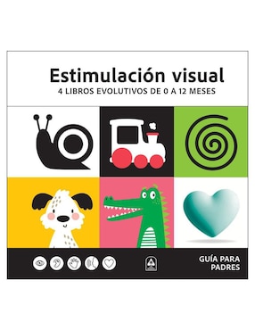 Libro Estimulación Visual 4 Tomos de Maria Mañeru