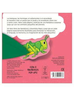 Libro Animales de Jardín de varios autores