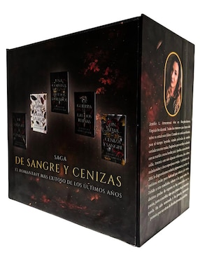 Estuche con libros Saga De Sangre y Cenizas de Jennifer L. Armentrout