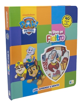 Libro Libro Preescolar de Fieltro de Paw Patrol de Novelty Ediciones