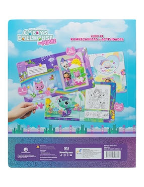 Libro Libro de Actividades Con Rompecabezas Gdh de Novelty Ediciones