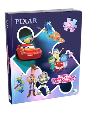 Libro Libro de Actividades Con Rompecabezas Pixar de Novelty Ediciones