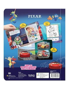 Libro Libro de Actividades Con Rompecabezas Pixar de Novelty Ediciones