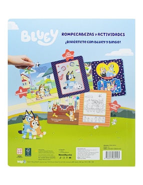 Libro Set de Rompecabezas y Actividades Bluey de Novelty Ediciones