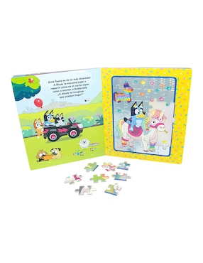 Libro Set de Rompecabezas y Actividades Bluey de Novelty Ediciones