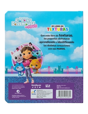 Libro Libro Preescolar de Texturas Gabby Dollhouse de Novelty Ediciones