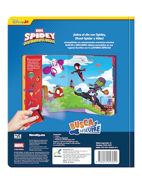 Libro Libro de Actividades Busca y Descubre Spidey de Novelty Ediciones