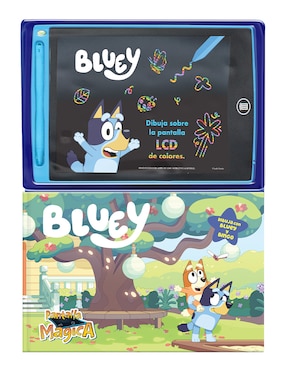 Libro Libro de Actividades Con Pantalla Mágica Bluey de Novelty Ediciones