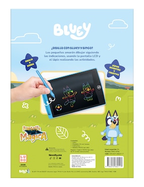 Libro Libro de Actividades Con Pantalla Mágica Bluey de Novelty Ediciones