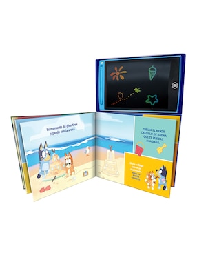 Libro Libro de Actividades Con Pantalla Mágica Bluey de Novelty Ediciones