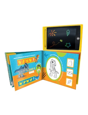 Libro Libro de Actividades Con Pantalla Mágica Jurassic Explorers de Novelty Ediciones