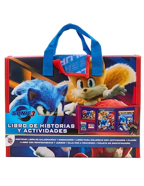 Libro Sonic 3 Libro de Historias y Actividades Best Trading