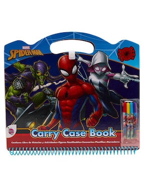 Libro Carry Case Book Spider-Man de Best Trading