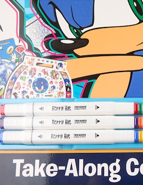Libro Sonic The Hedgehog: Take-Along Coloring Book de Best Trading