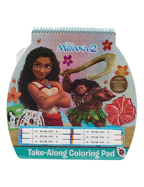 Libro Moana 2 Take-Along Coloring Book de Best Trading