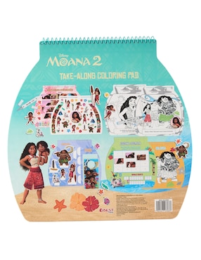 Libro Moana 2 Take-Along Coloring Book de Best Trading