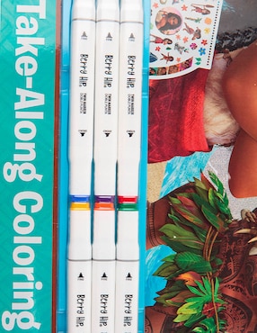 Libro Moana 2 Take-Along Coloring Book de Best Trading