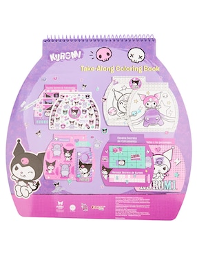 Libro Kuromi Take-Along Coloring Book de Best Trading
