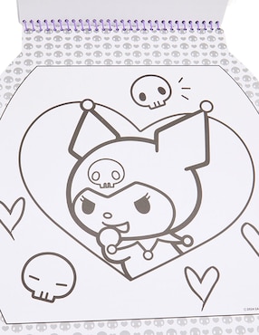 Libro Kuromi Take-Along Coloring Book de Best Trading