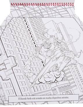Libro Spider-Man Take-Along Coloring Book de Best Trading