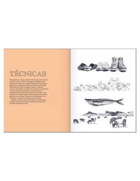 Libro Técnicas de Dibujo Con Pluma y Tinta de Morales David