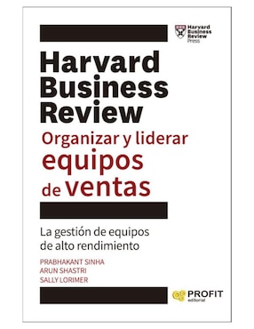 Libro Organizar y Liderar Equipo de Ventas de Harvard Business