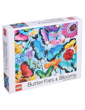 Imagen de producto Rompecabezas LEGO Butterflies & Blooms 1000-Piece Puzzle Chronicle Books 1000 piezas