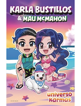 Libro Universo Karmas de Karla Bustillos y Mau Mcmahon
