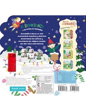 Libro El Reno Renzo y Las Estrellas Navideñas de Editorial Guadal