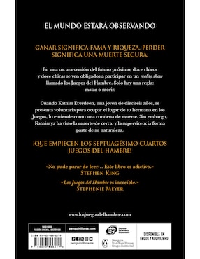 Libro Los Juegos Del Hambre 1 - Los Juegos Del Hambre de Suzanne Collins
