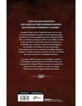 Libro Dracula de Bram Stoker