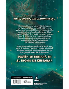 Libro Su Rostro Es El Sol (El Trono de Khetara 1) de Michelle Jabès Corpora
