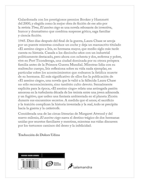 Libro El asesino ciego Margaret Atwood