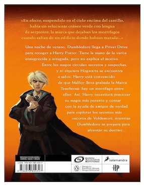 Libro Harry Potter y el Misterio del Príncipe J. K. Rowling