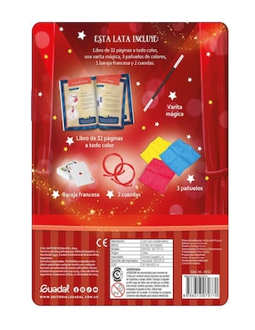 Libro Mi Gran Show de Magia Kit Completo para Pequeños Magos de Guadal El Gato de Hojalata
