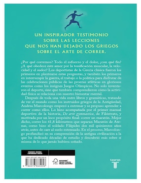 Libro El Arte de Correr de Andrea Marcolongo