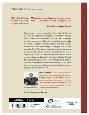 Libro La Mujer Justa de Sándor Márai
