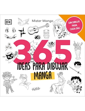 Libro 365 ideas para dibujar manga de Mister Mango