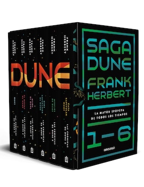 Imagen de producto Set 6 libros Saga Dune 1-6. La mayor epopeya de todos los tiempos