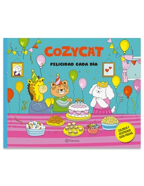 Libro Cozy Cat 2 Felicidad Cada Dia de Estudio Pe Sac